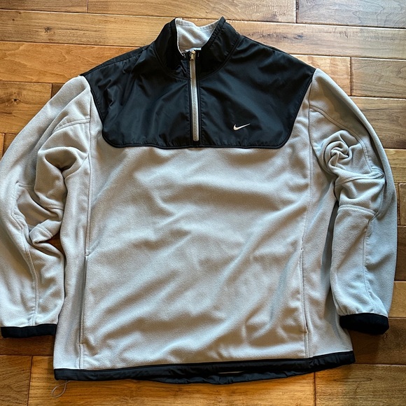 Vtg Nike 1/4 zip pullover fleece
